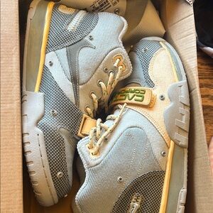 Travis Scott grey haze air trainer Nike Light Gray Sneakers